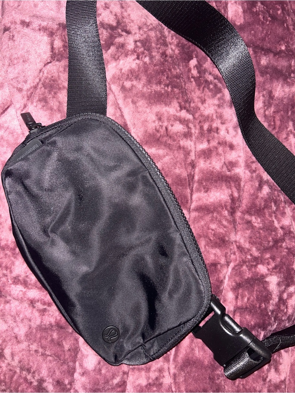 lululemon athletica Black Compact Crossbody Satchel